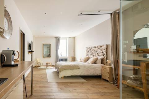 Apartamento Studio chic avec salon et terrasse privée Tourcoing Exterior foto